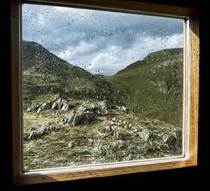 Blick auf Gewitter